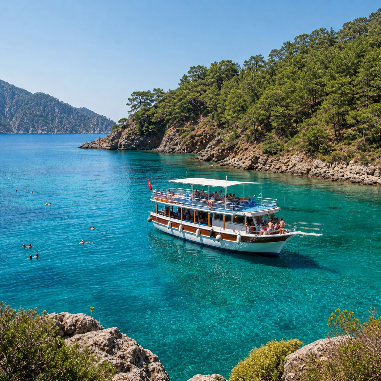Boat Tour - Adrasan